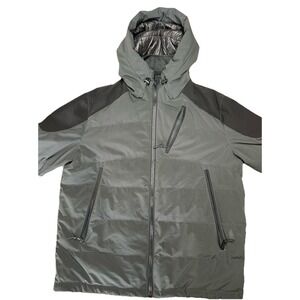 Hawke and Co HFP1262 Black Pro Series L Midweight hooded Jacket Rain Wind Resist